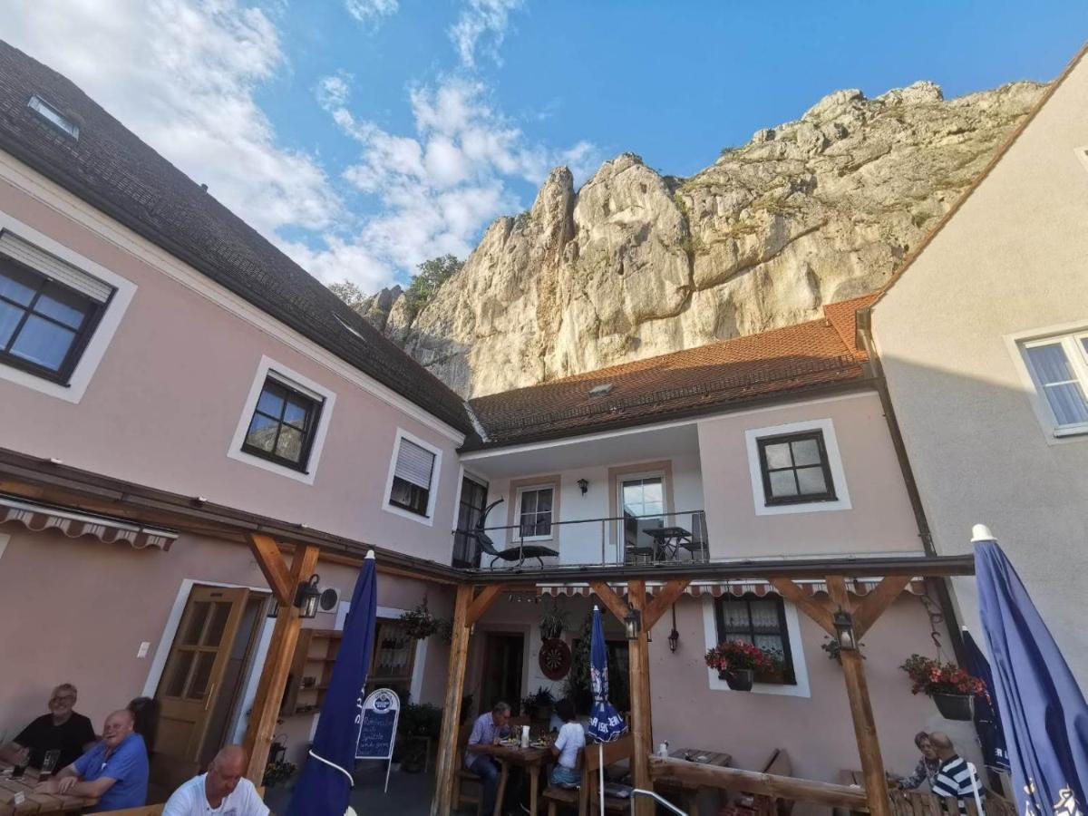 Gasthaus Felsenwastl Essing Dış mekan fotoğraf